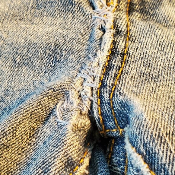 Buffalo David Bitton Light Blue Straight Jeans - Picture 5 of 6